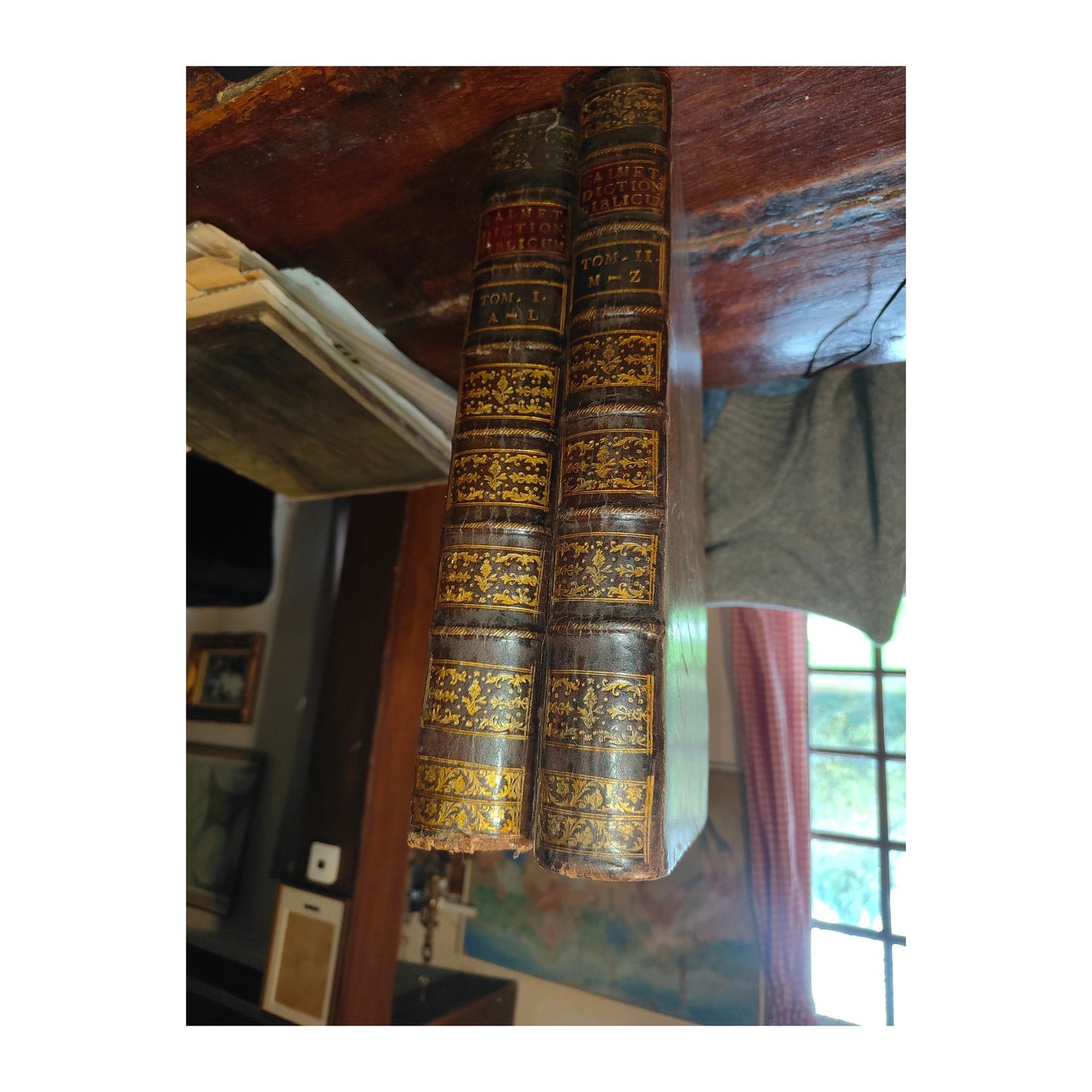 Image traitée - dictionnaire histoirique critique de la Bible( version latine)- Augustin Calmet