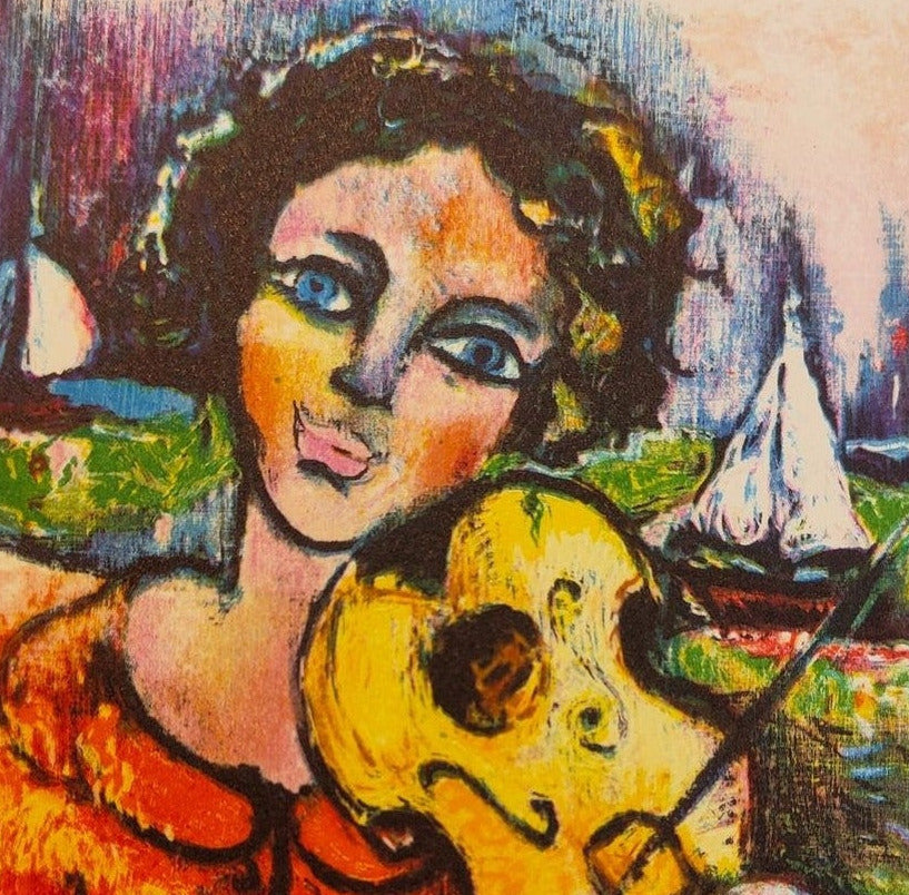 Image traitée - cartes lithographiées - raya Sorkine