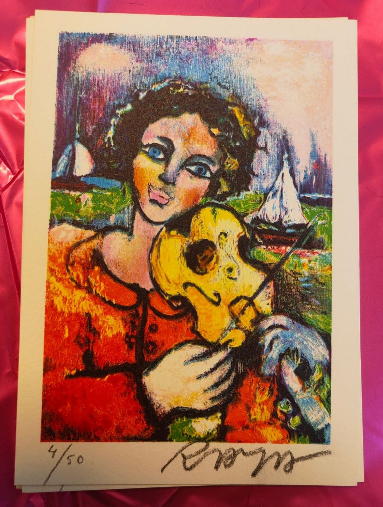 Image traitée - cartes lithographiées - raya Sorkine