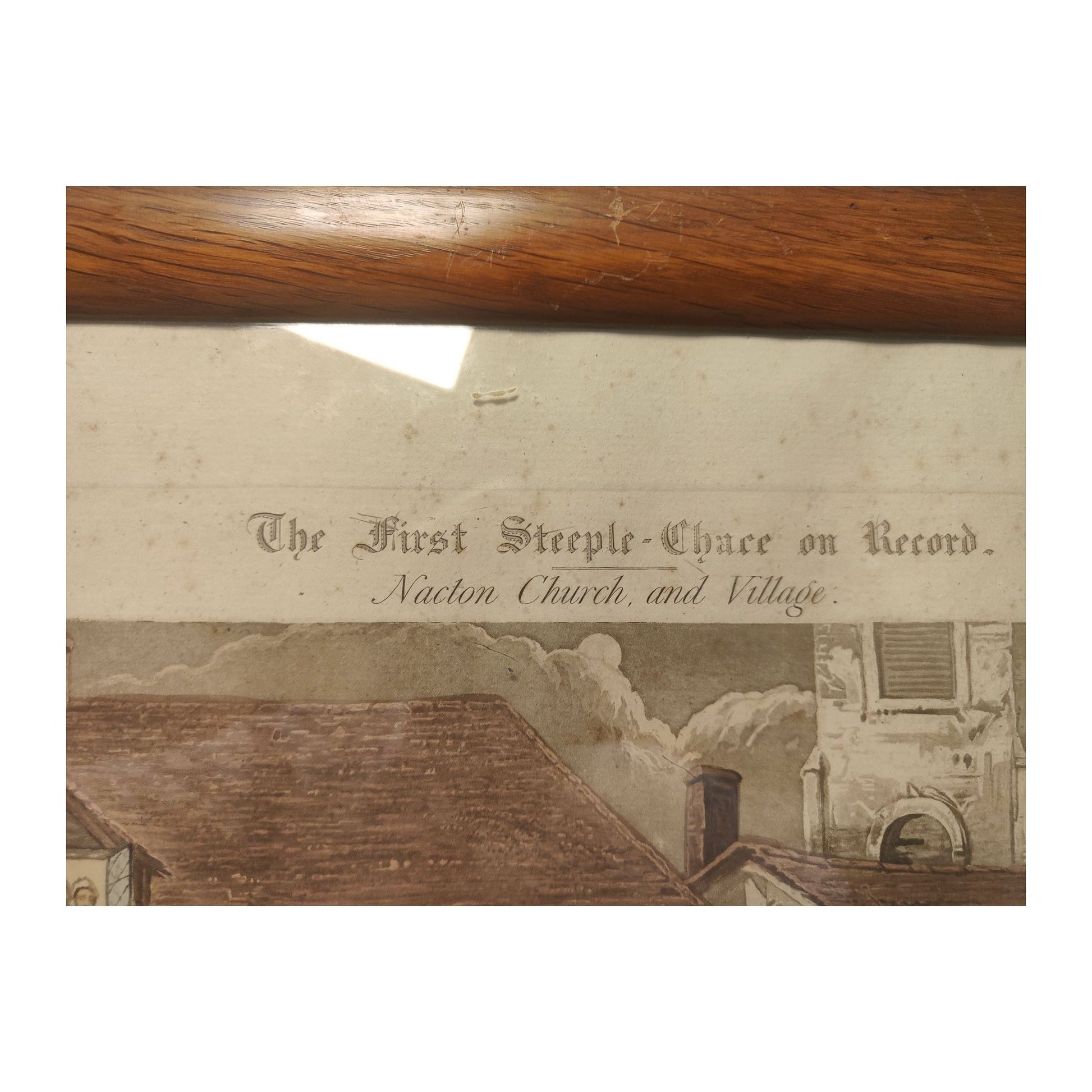 Image traitée - The first steeple chac on record-nacton church and village  Atken imp Harris