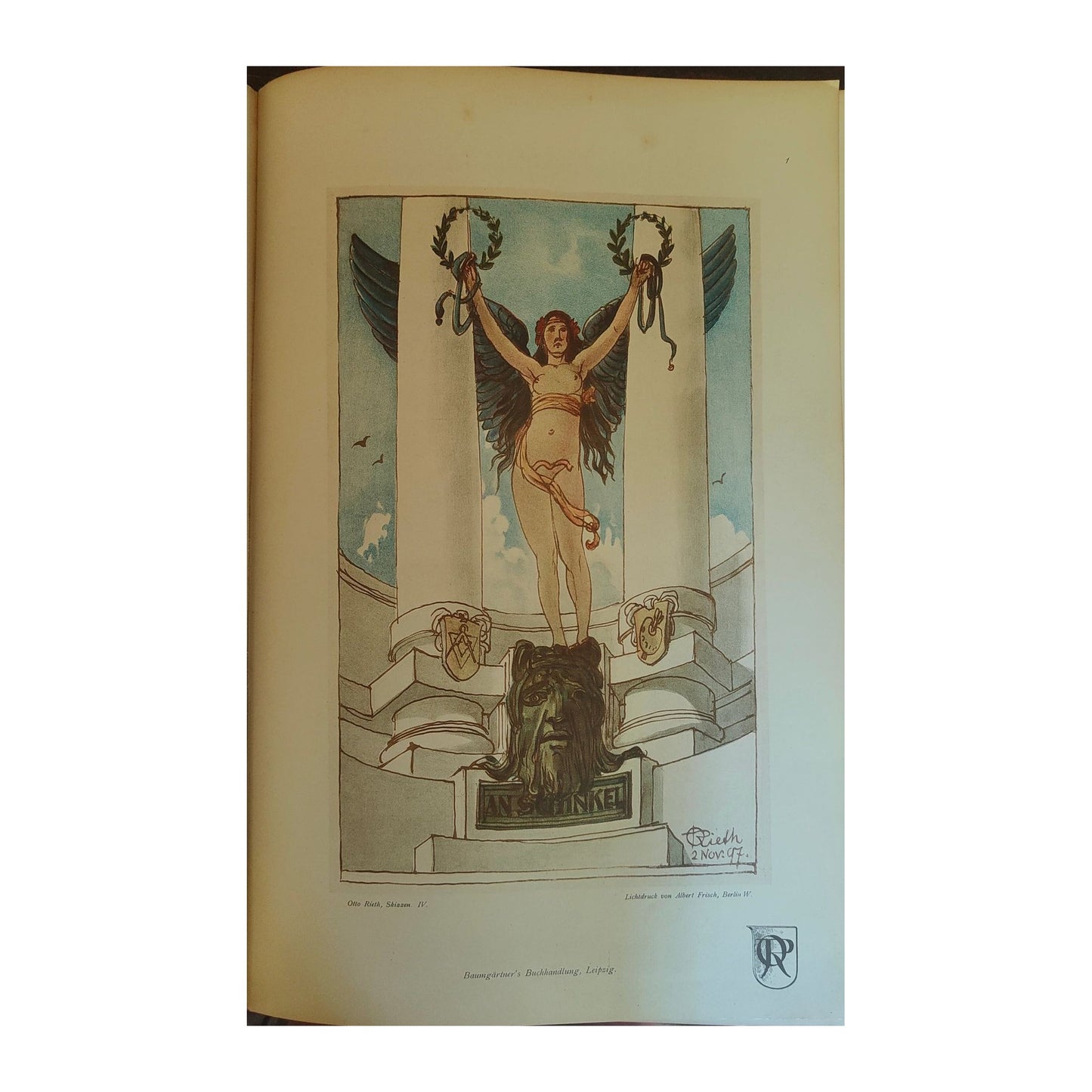 Image traitée - Skizzen von OTTO RIETH. (1858-1911) vier folgen