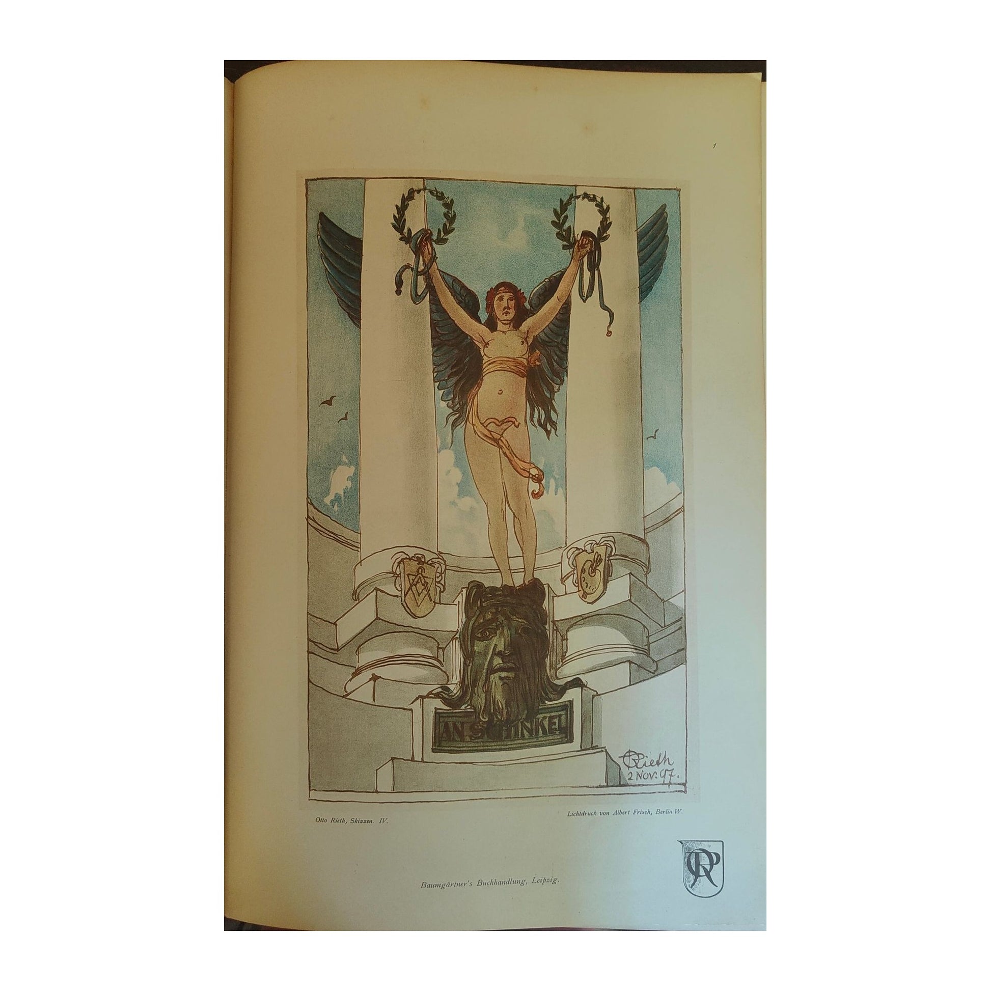 Image traitée - Skizzen von OTTO RIETH. (1858-1911) vier folgen