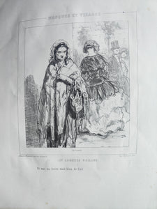 The Old Lorette - Gavarni Paul