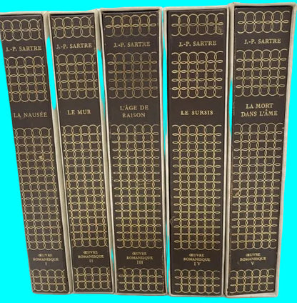 Novels (5 Volumes) - Jean-Paul Sartre