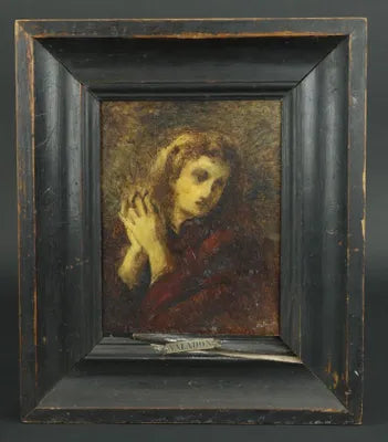 Ame inquiète-Jules Valadon (1826 - 1900)